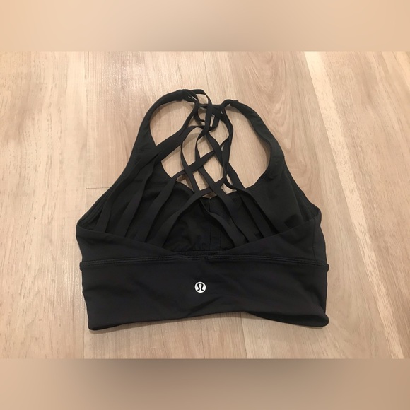 Black Women's Sports Bra - Picture 5 of 7